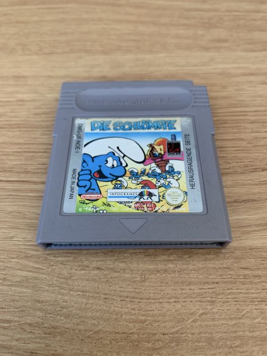 Smerfy game boy gameboy Die Schlumpfe