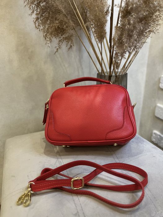 Шкіряна сумка Італія Virginia Conti Висока якість