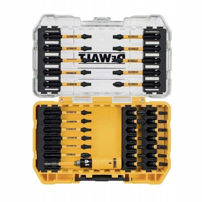 Zestaw 31 końcówek udarowych DeWALT do wkrętarek zakrętarek udarowych