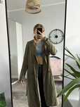 Trencz khaki stradivarius S