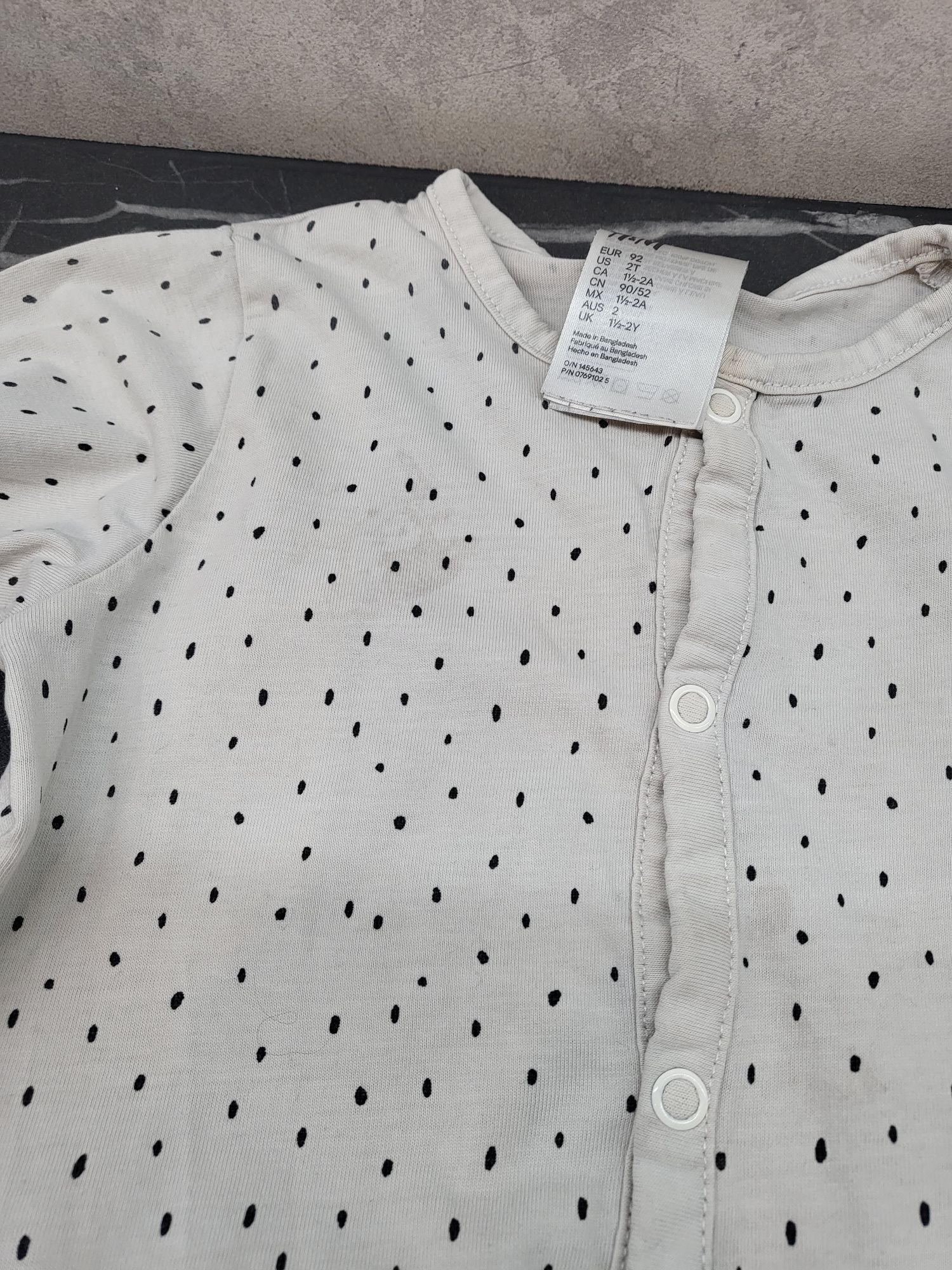Pajacyki h&m rozmiar 92