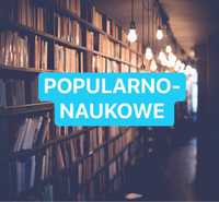 Paczka 50 losowych książek - tematyka POPULARNONAUKOWE