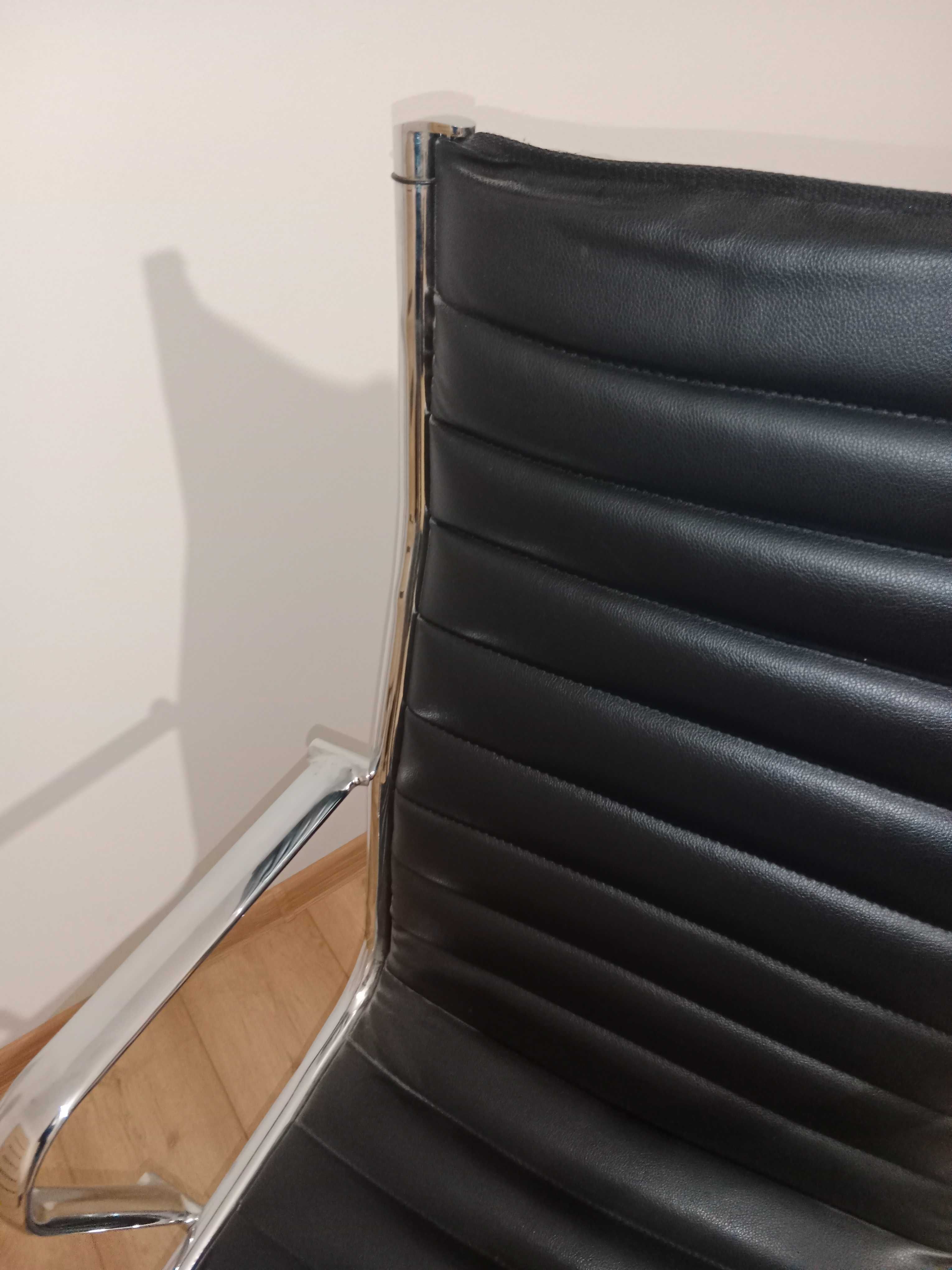 Krzesło, fotel biurowy czarny