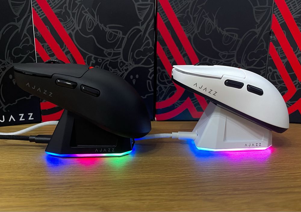 НОВІ Ajazz AJ159P PAW3395 26000 DPI Wireless | ІГРОВА МИШКА