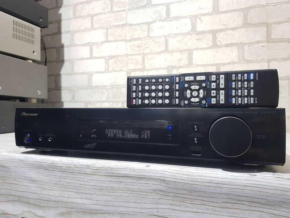 Пульт!5.1AV ресивер Pioneer VSX-S 500 5х100Вт LAN USB HDMI