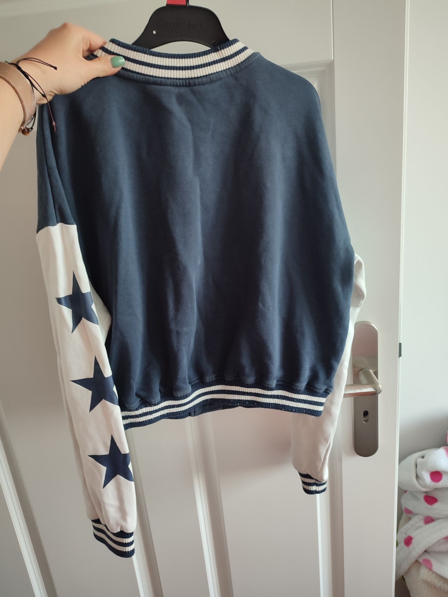 Bluza bejsbolówka dziewczęca r. 146/152