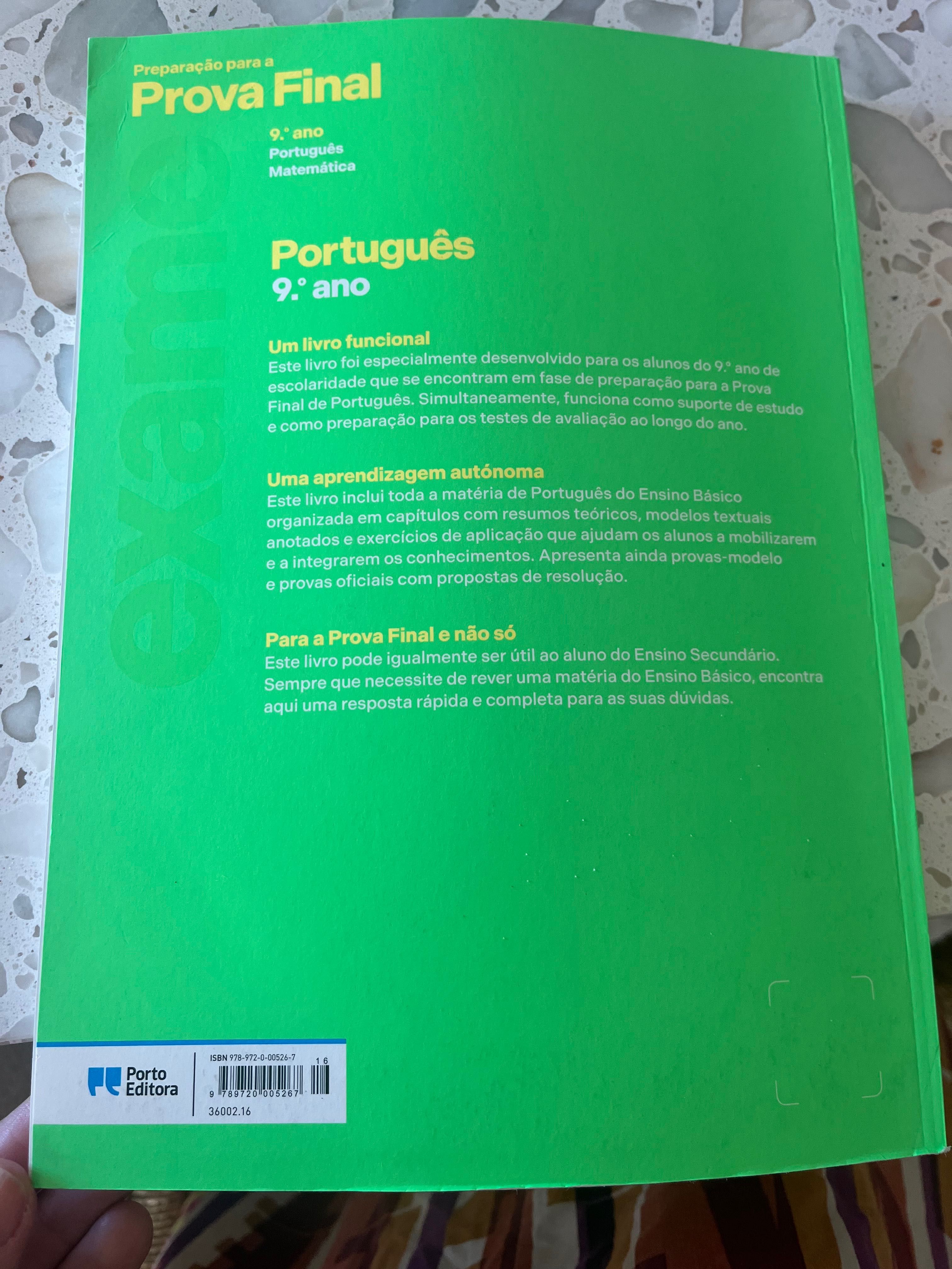 Preparação para a prova final de português- Exame 9 ano