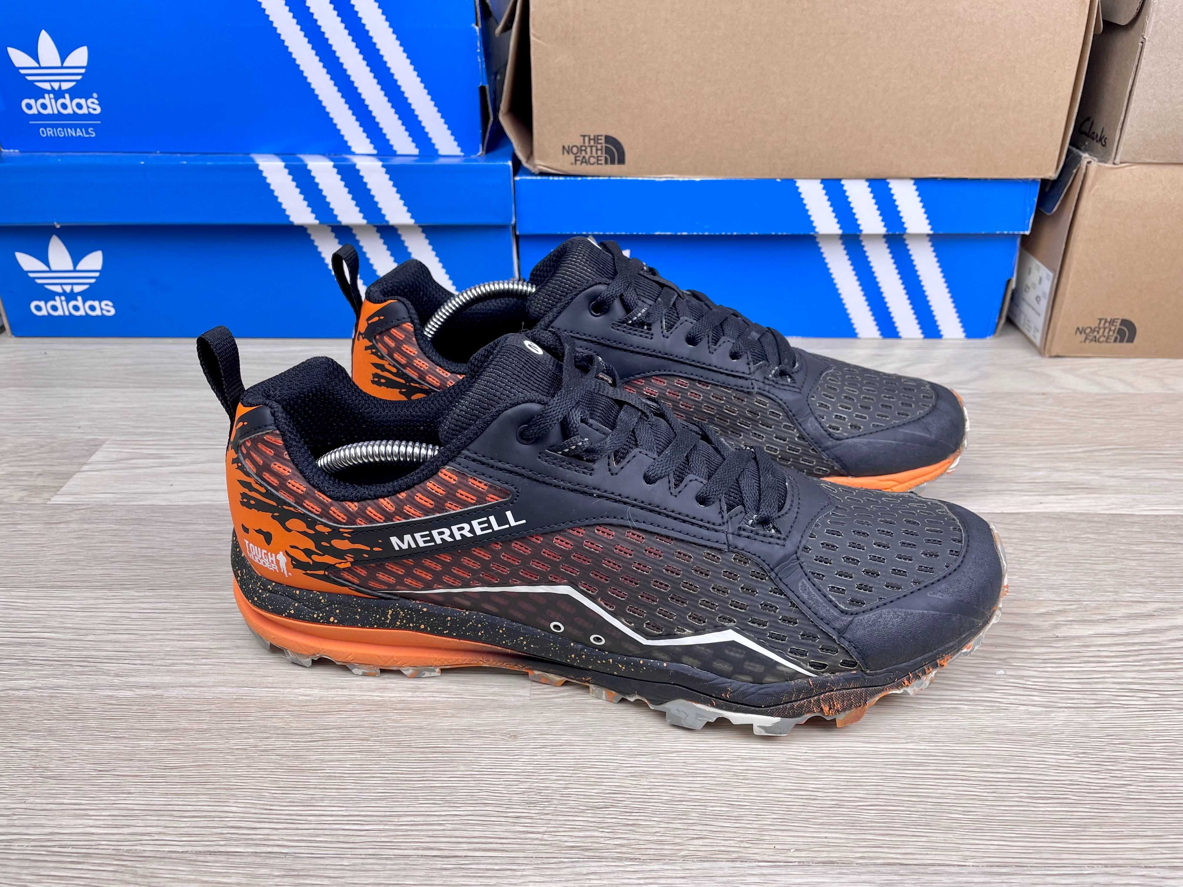 Кроссовки Merrell All Out Crush трекинговые черные сеточка беговые 46