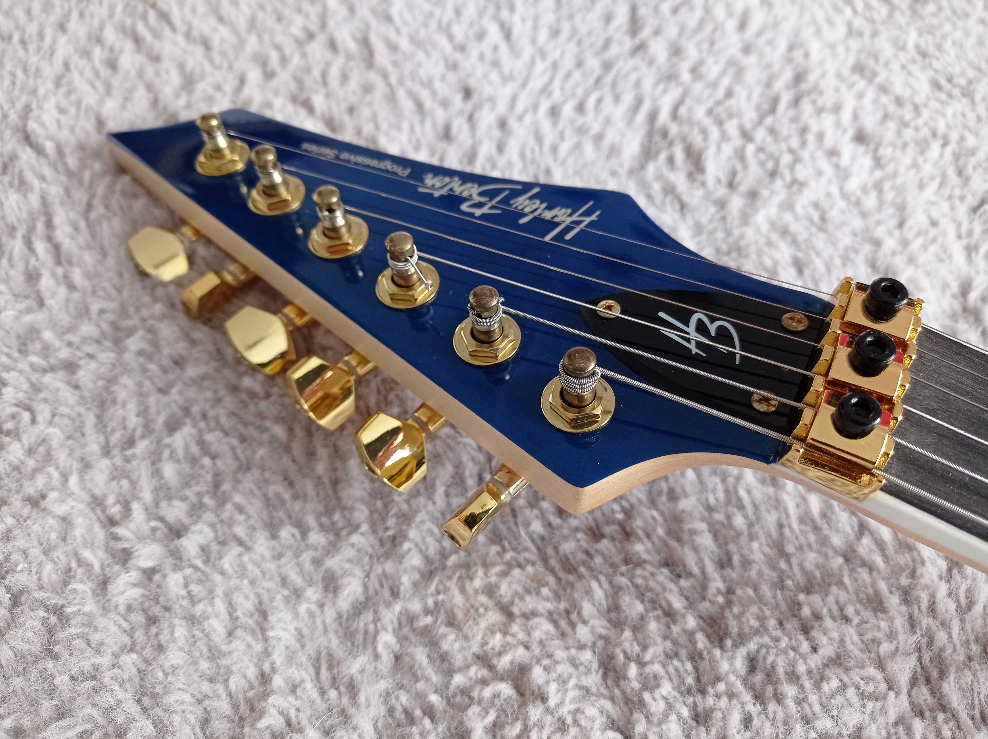 Gitara elektryczna Harley Benton S-620 Trans Blue - bardzo dobry stan