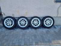 Alufelgi z oponami nowymi praktycznie 5x100 205x55x16R ET35 audi