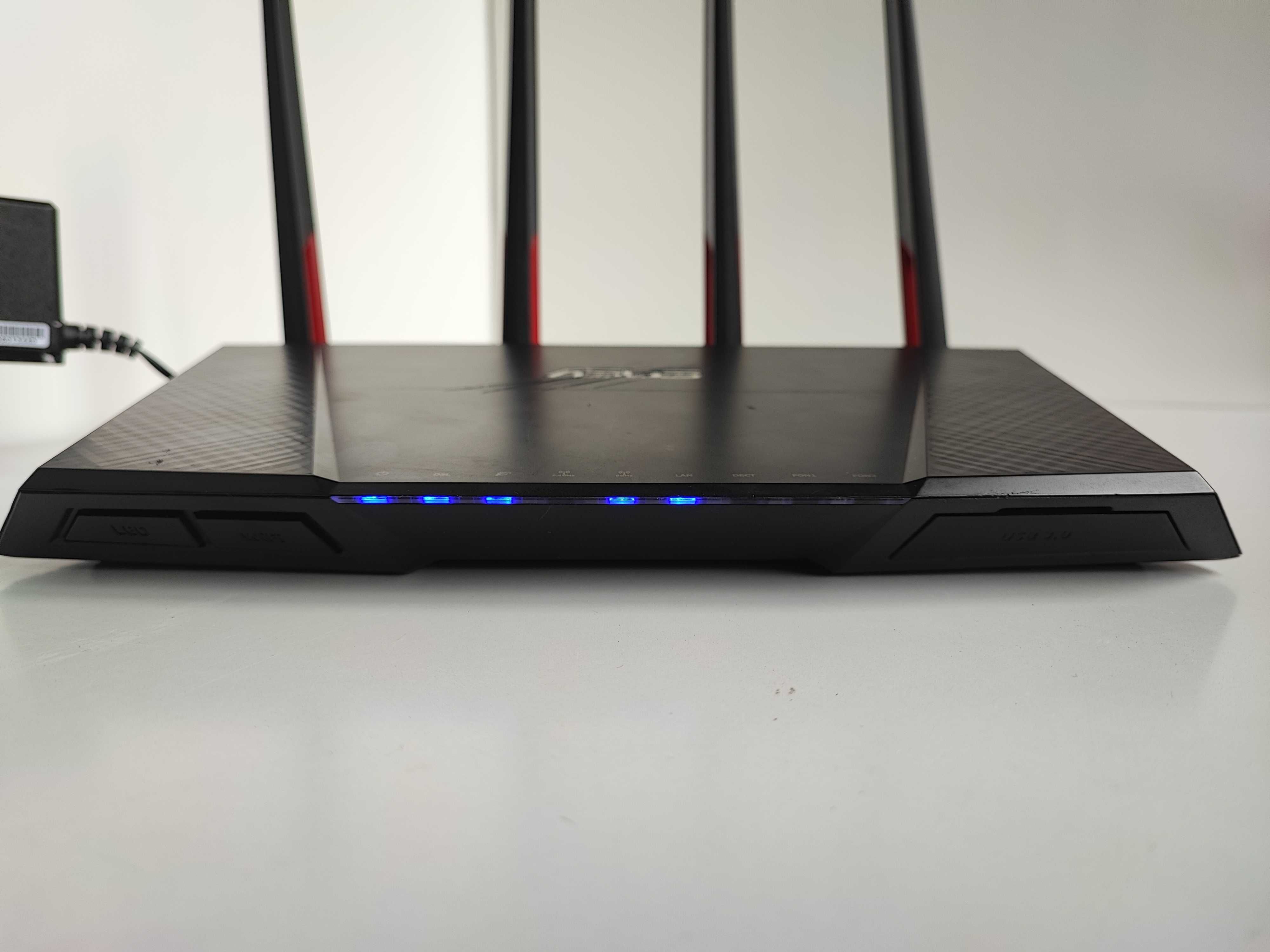 Бездротовий маршрутизатор ASUS DSL-AC68VG, ADSL2+, VDSL2, USB 3.0