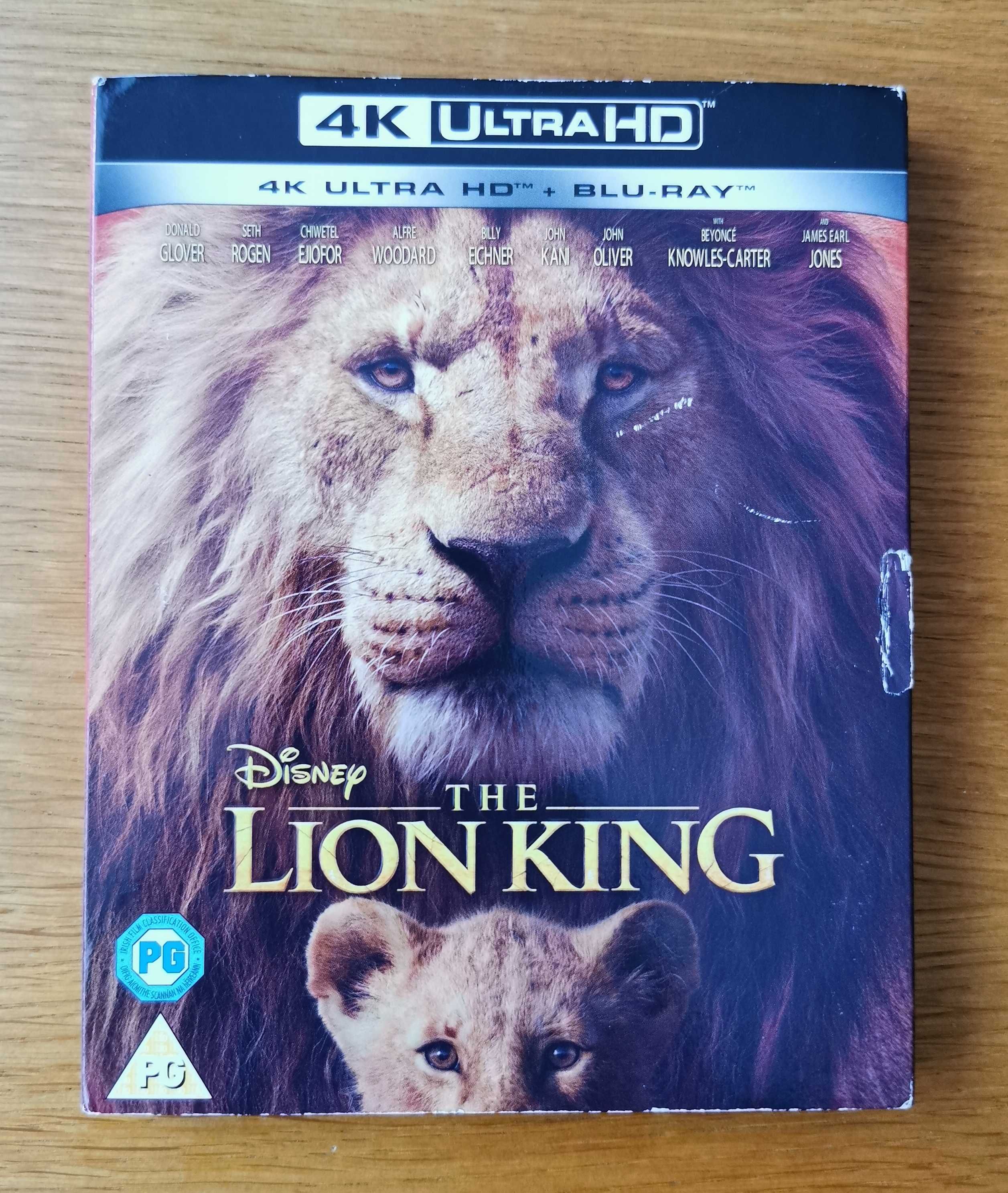 The Lion King 4K UHD (Król Lew) 2x Blu-ray 4K (En) (2019) Disney