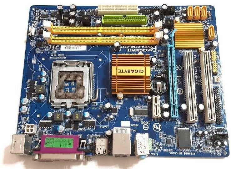 GA-G31M-ES2L (rev. 2.x),procek , pamięci i dodatki