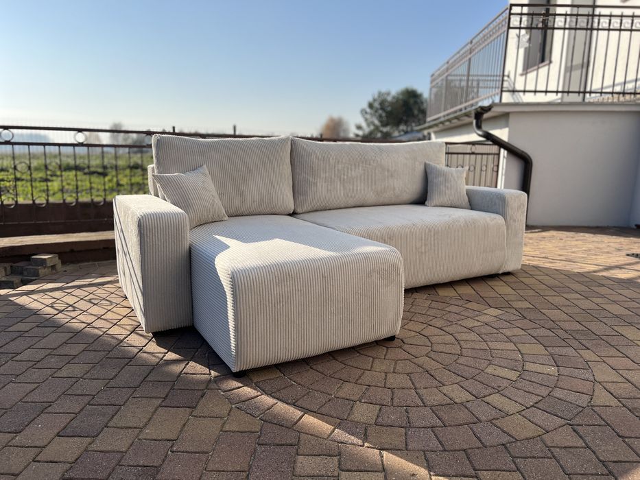 Nowy narożnik FABI z funkcją spania, sofa i kanapa