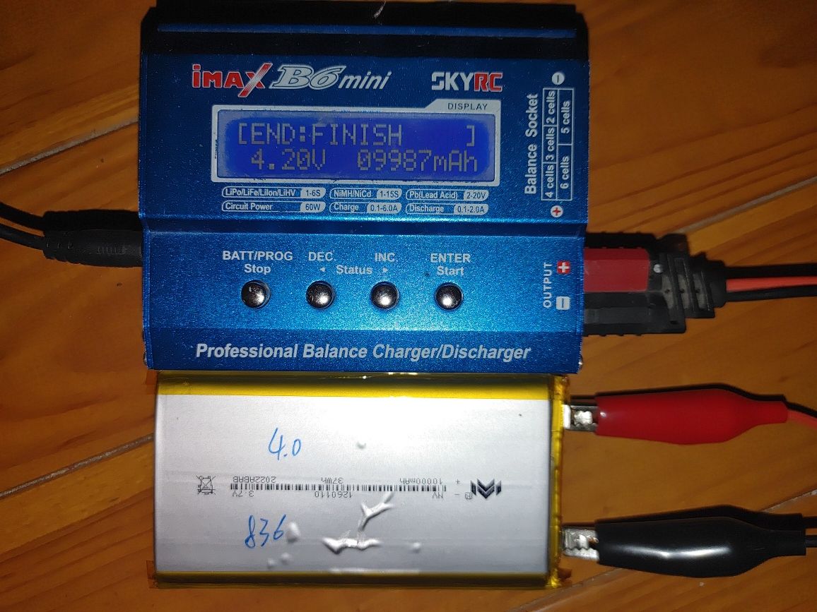 Аккумулятор LiPo 3,7V 10A 10000mAh 37Wh