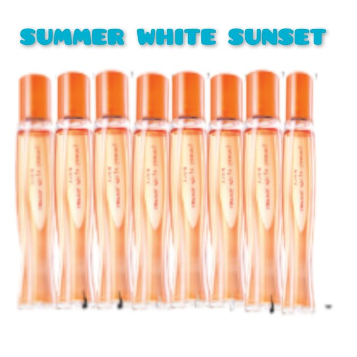 Summer White Sunset zestaw 8szt