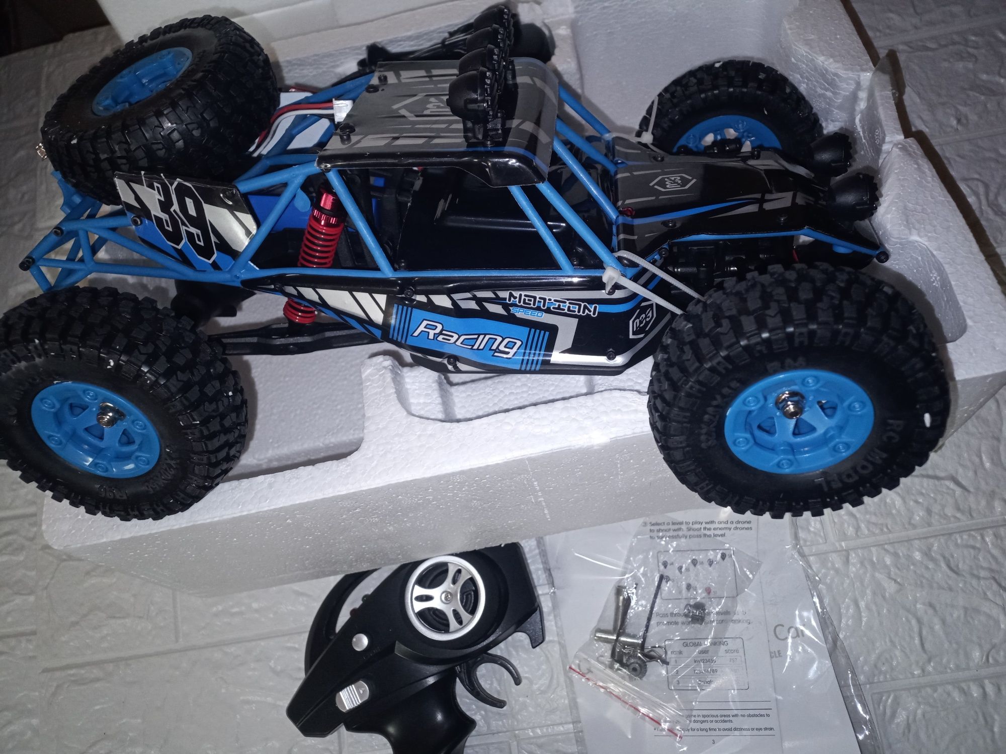 Радиоуправляемая багги полный привод 1/12 JJRC Q39 Highlander 4x4