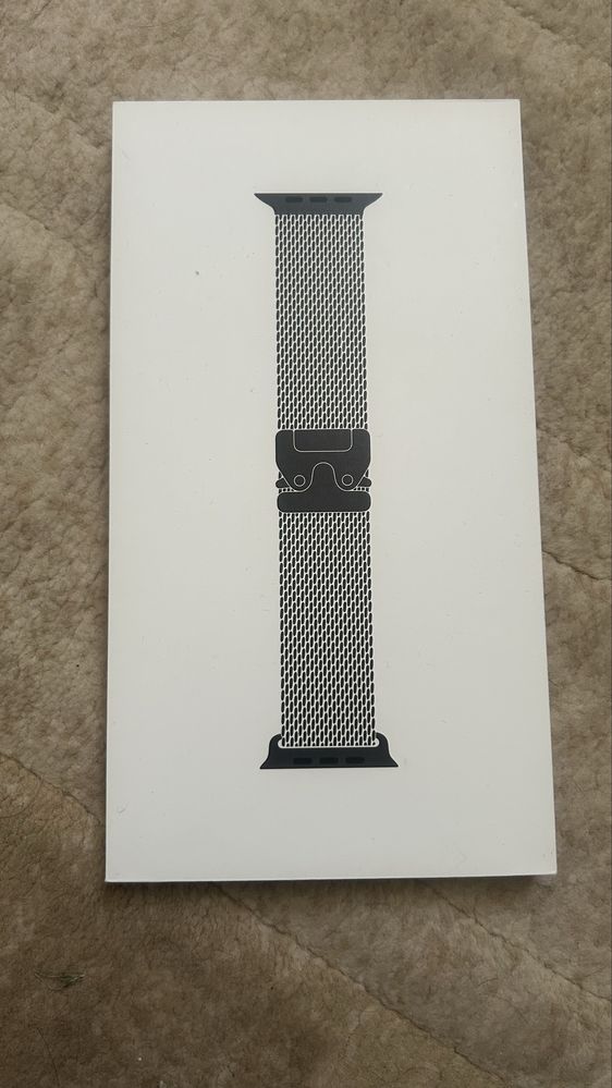 Бослет Titanium Apple Watch Milanese Loop