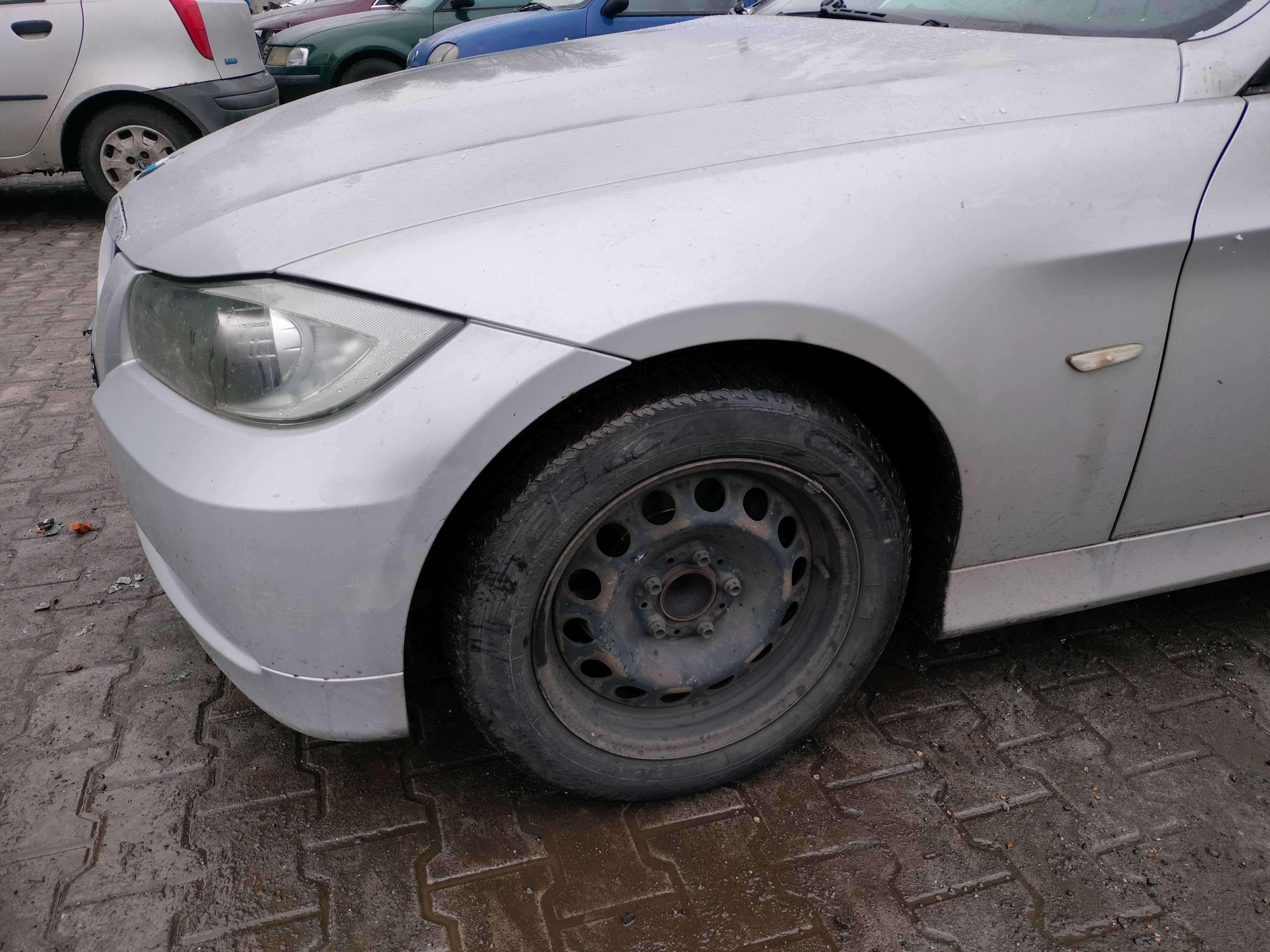 Kompletny Przód BMW E90 Titan Silber