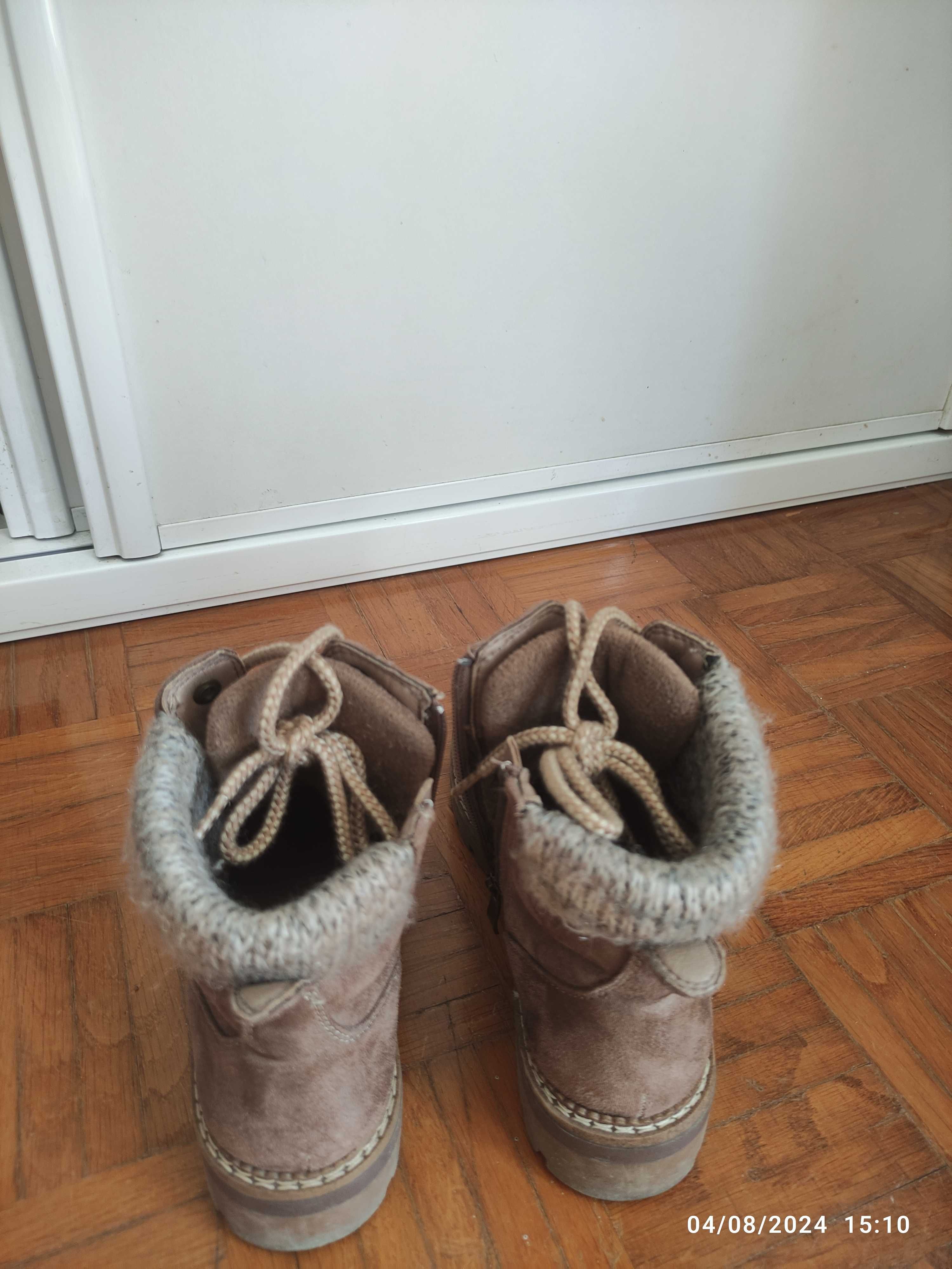 Botas como novas