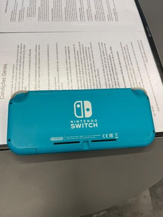 Nintendo switch azul