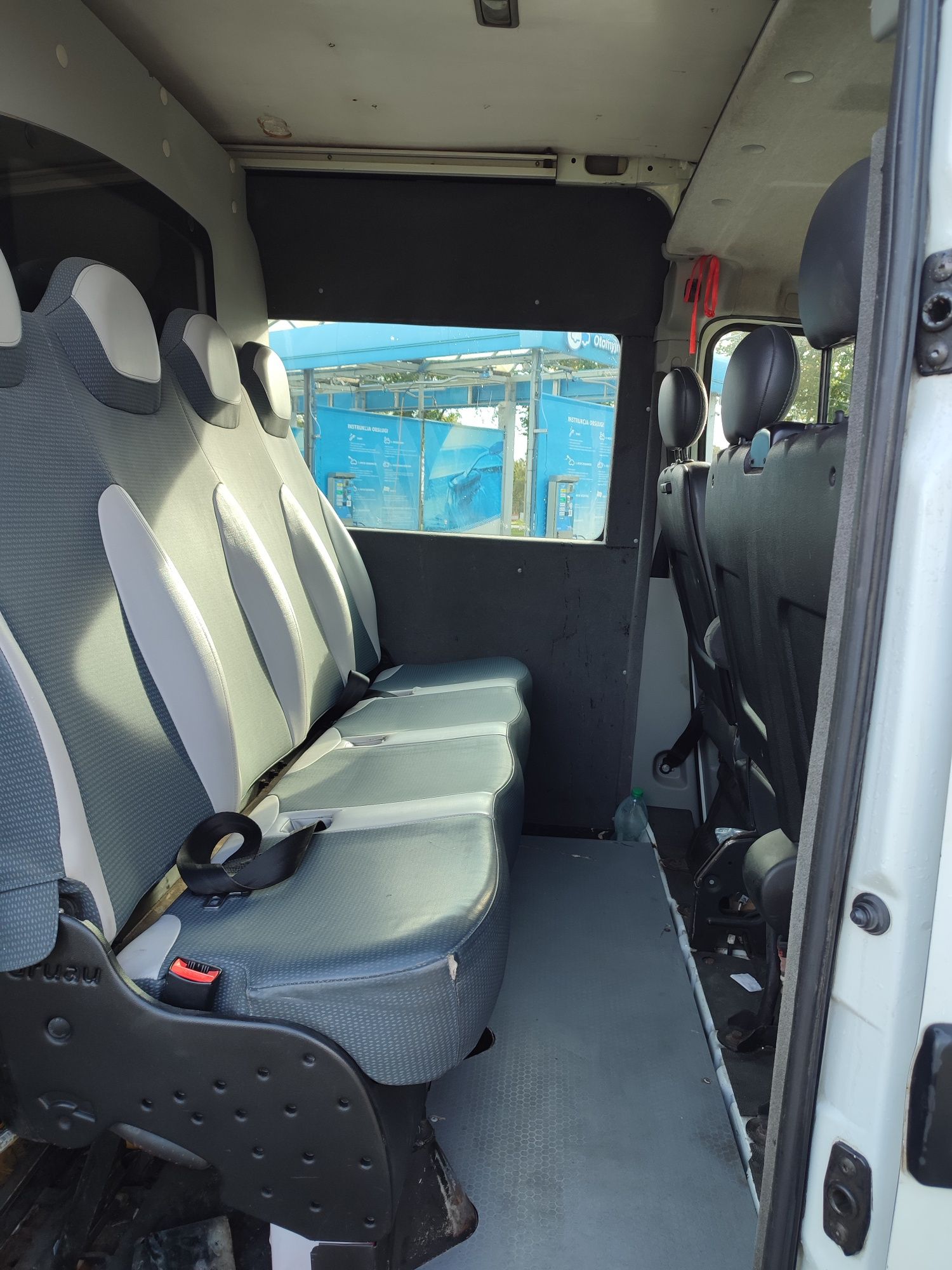 Renault Master II L3 H2 Brygadówka zabudowa 7 osobowa GRAU
