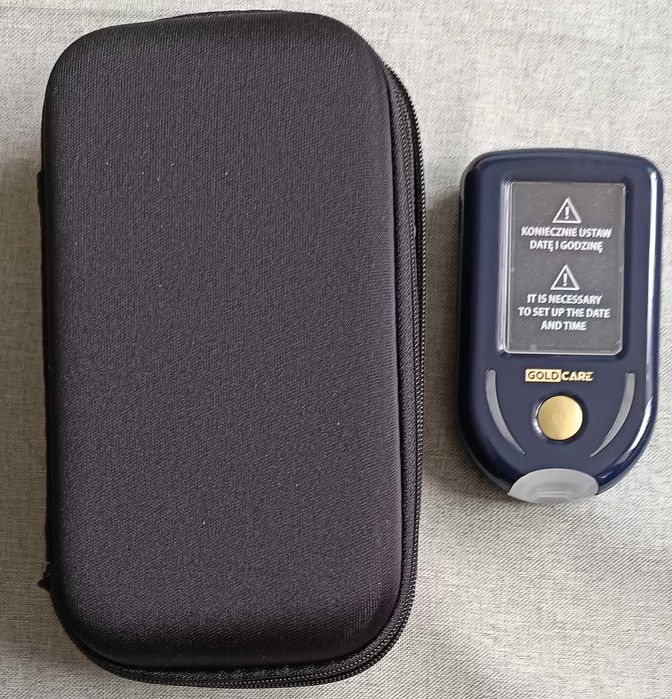 Glukometr DIAGNOSTIC GOLD CARE "Bluetooth"+ 2x50 szt pasków gratis POL