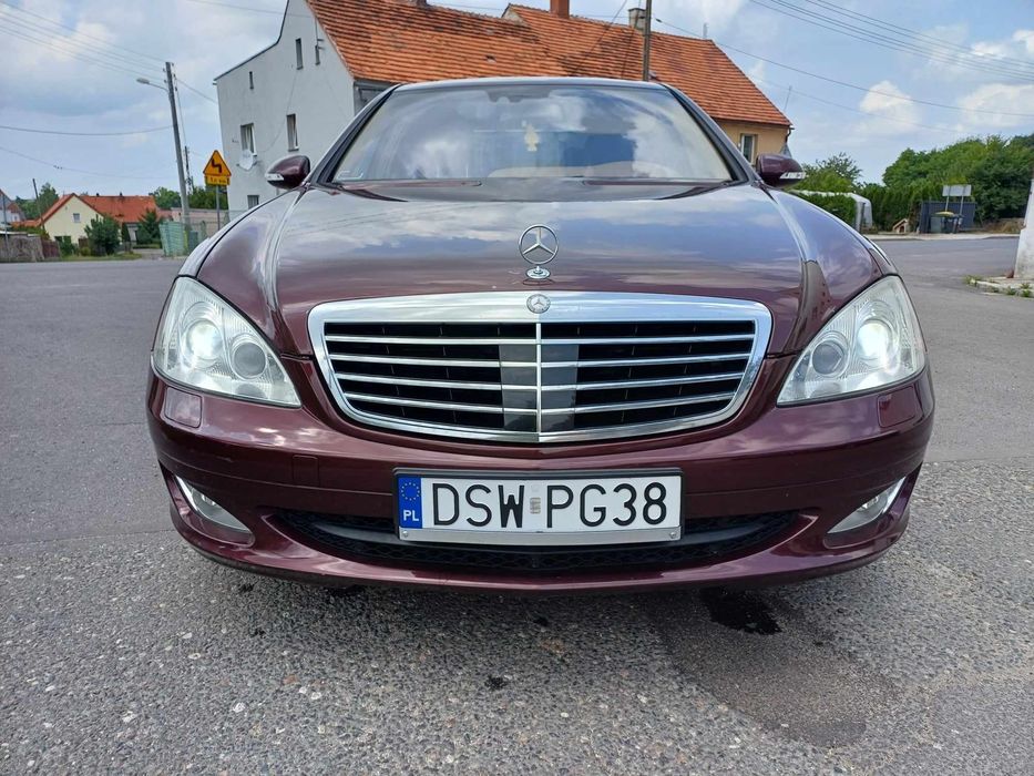 Mercedes Benz w221 long benzyna gaz