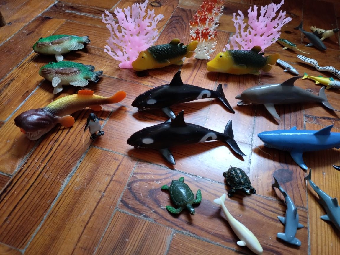 Bonecos   marinhos de coleção