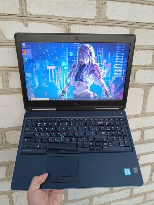 Зі сканером відбитку Ігровий ноутбук Dell (i7 7700HQ/32/512/M2200 4gb)