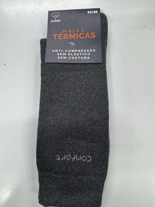 6 pares de meia de inverno