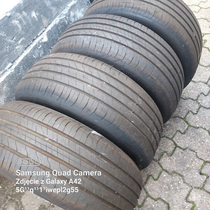 4x nowe opony letnie 215/55/17 Goodyear, rok produkcji 2025