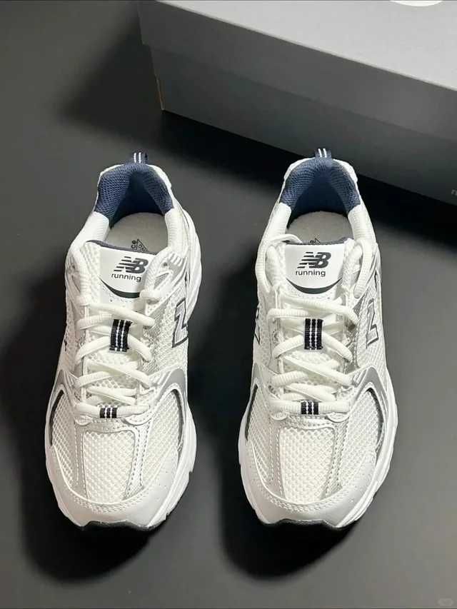 New Balance 530 White Silver Navy Eu 40