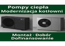 Pompa ciepła - zakup, Montaż maszynowni, , modernizacja