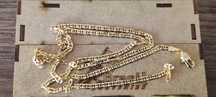 Złoty łańcuszek, pozłacany łańcuszek,585,14k, GRAWERY, Gucci,MK, złoto