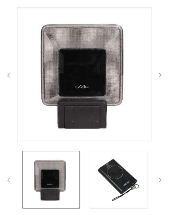 Napęd Siłowniki do bramy Faac S418 zestaw gwaracja