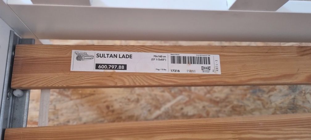Łóżko dla dziecka 70x160cmikea sułtan lade