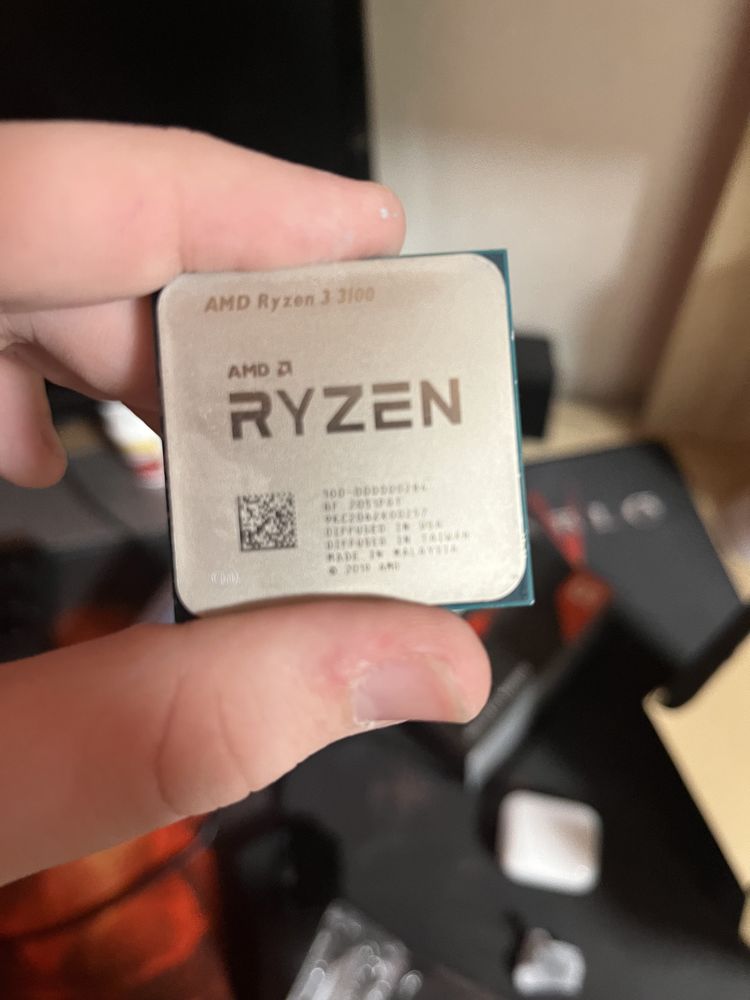Ryzen 3 3100.  3,6ггц