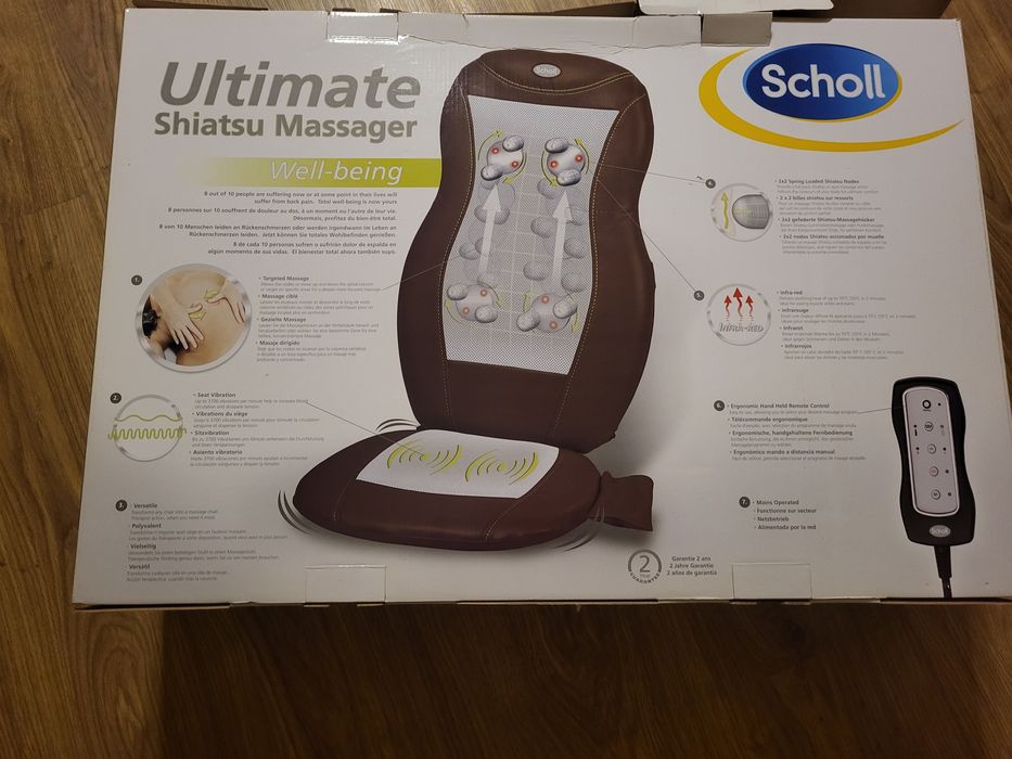 masażer scholl plecy