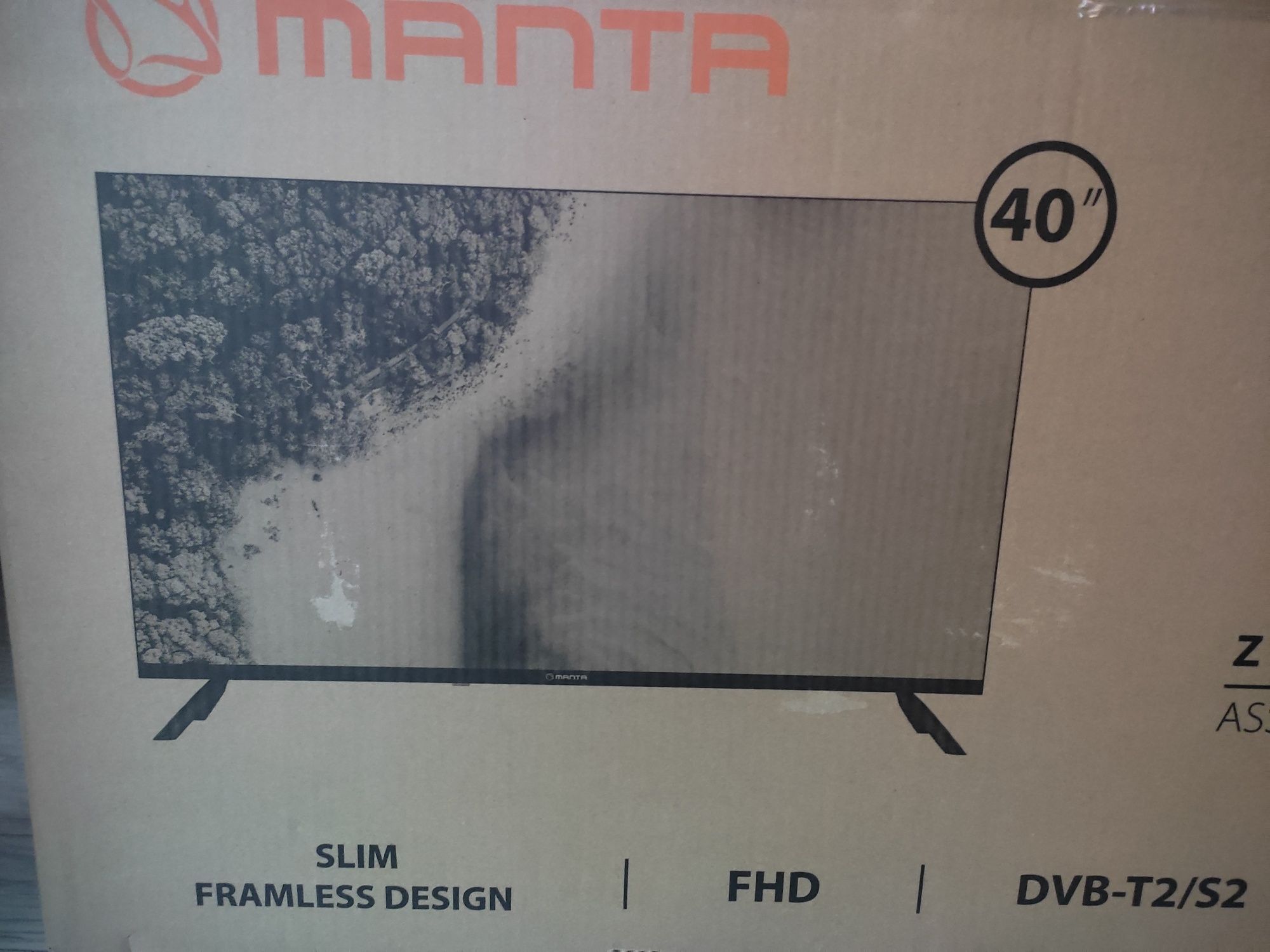 Manta 40 Smart TV slim nowy