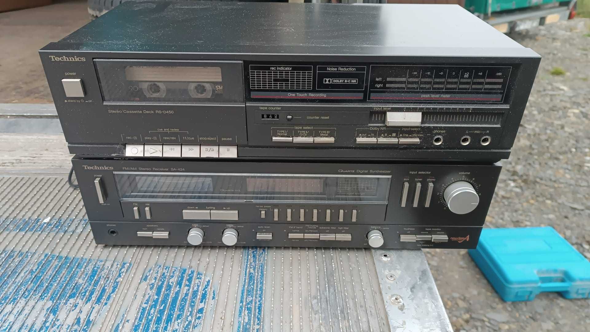 Wieża Technics /RS-D450/SA-424/SU-V45A/5U-VZ320/