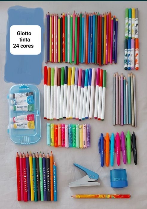 Criatividade : vários acessórios para criar e inventar...