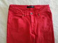 Czerwone spodnie jeansowe jeansy Steffen Schraut 36