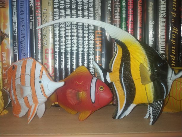 3D пазлы фигурки рыб - как шляйх, но разбираются РАРИТЕТЫ