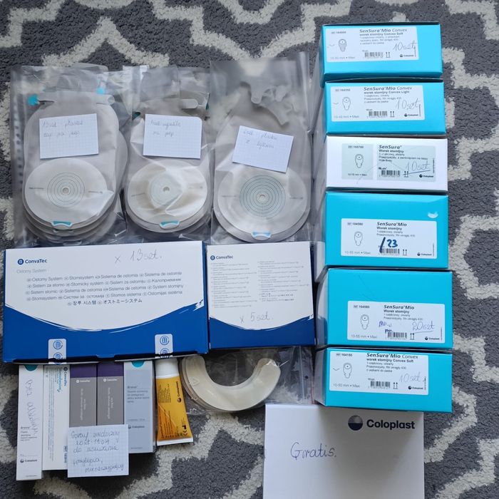 Materiały medyczne dla osób ze stomią