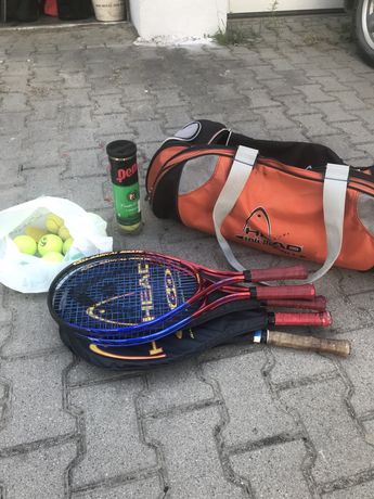 Zestaw torba z rakietami do tenisa