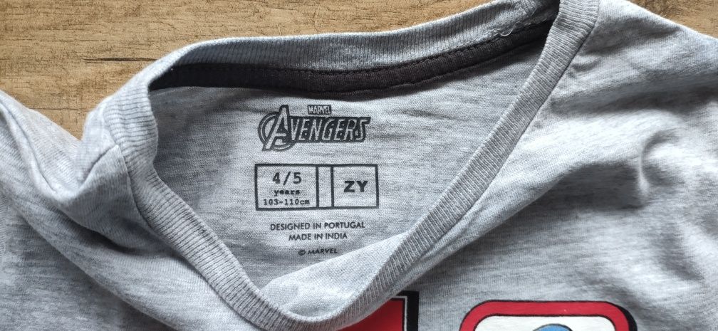 Pijama Avengers Zippy 4/5 anos