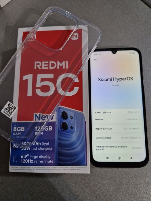 REDMI 15C 4/128gb