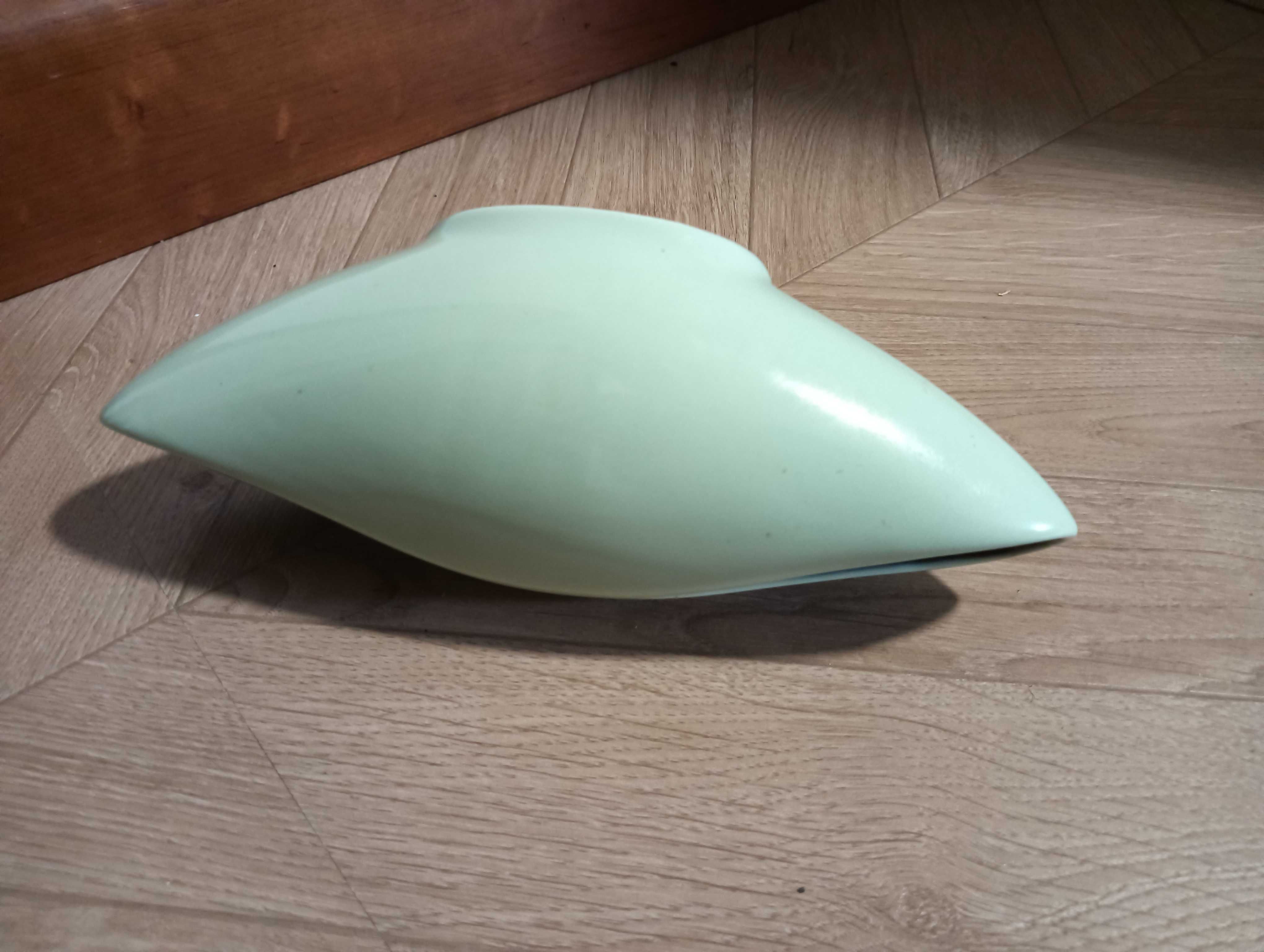 Naczynie ceramiczne miętowe wazon