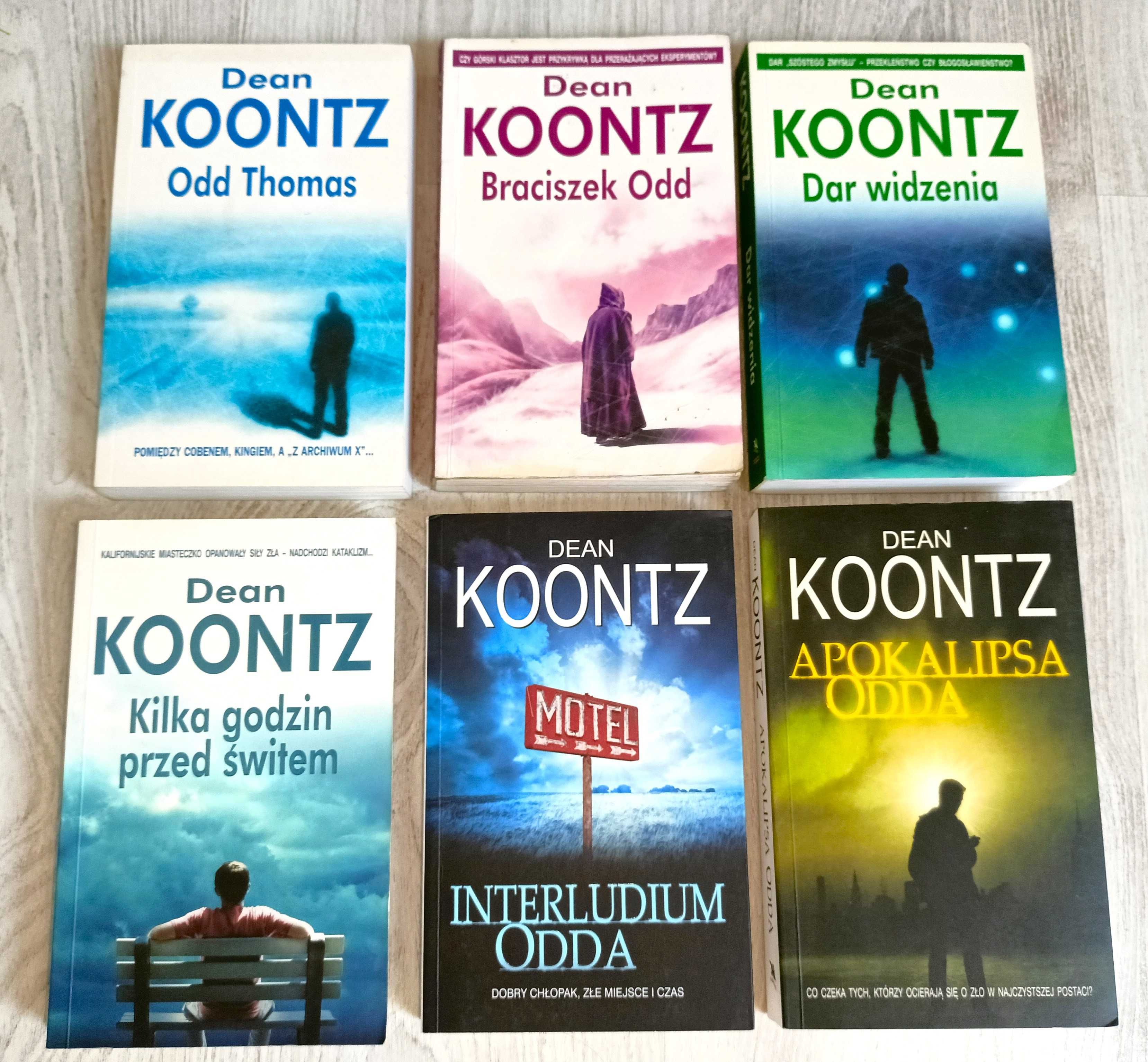 6x Dean Koontz Apokalipsa Odda Braciszek Odd Thomas Interludium Odda